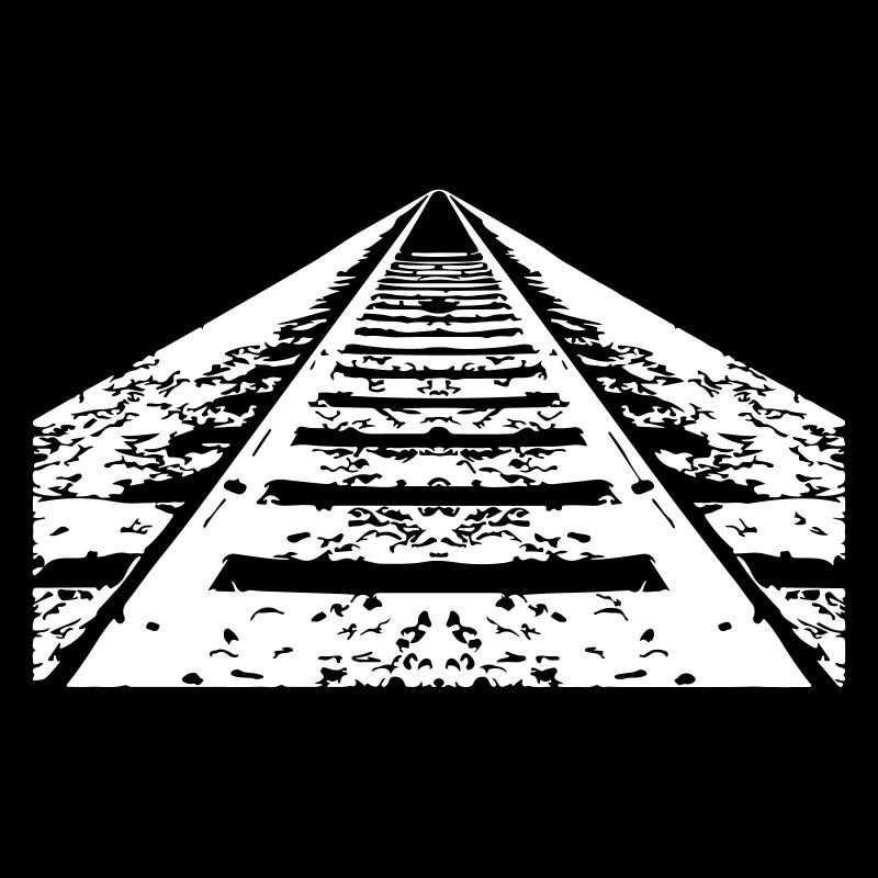 Train Rails vers l’horizon