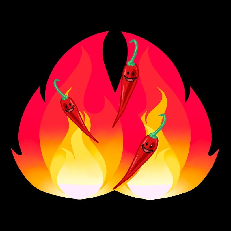 Fiery Chilli schaft Épices Nourriture saine