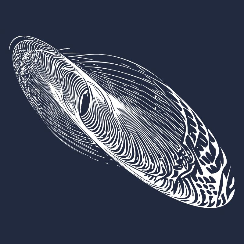 Ellipse abstraite de forme d’oscillation