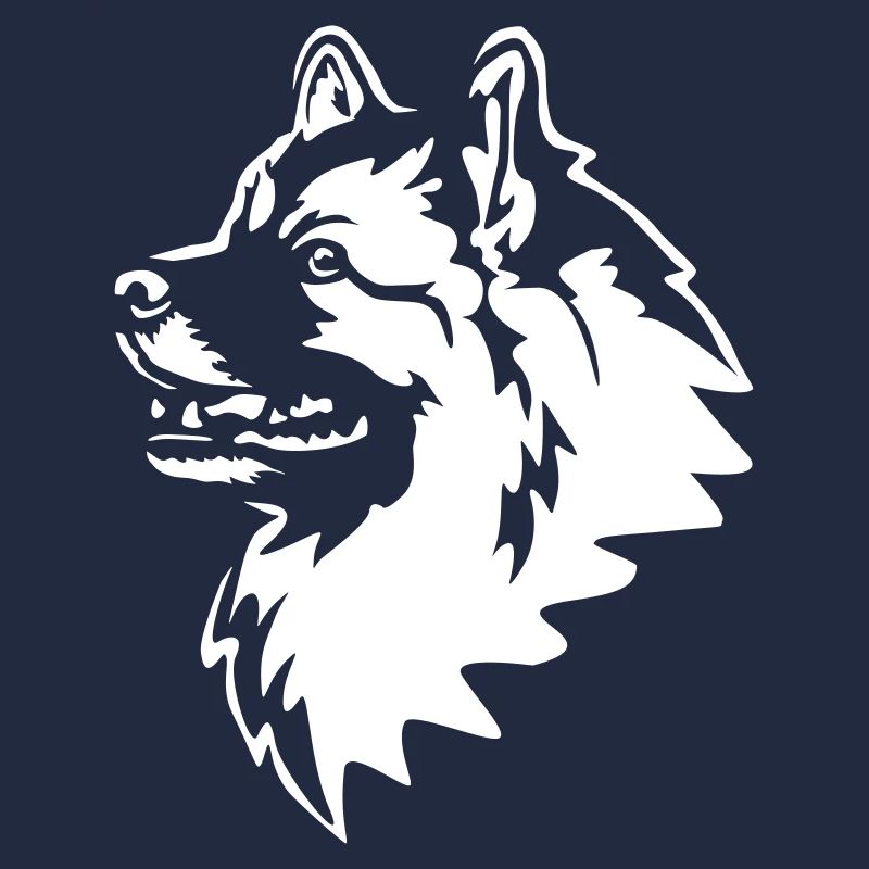 Tête Wolfsspitz « Black Edition »