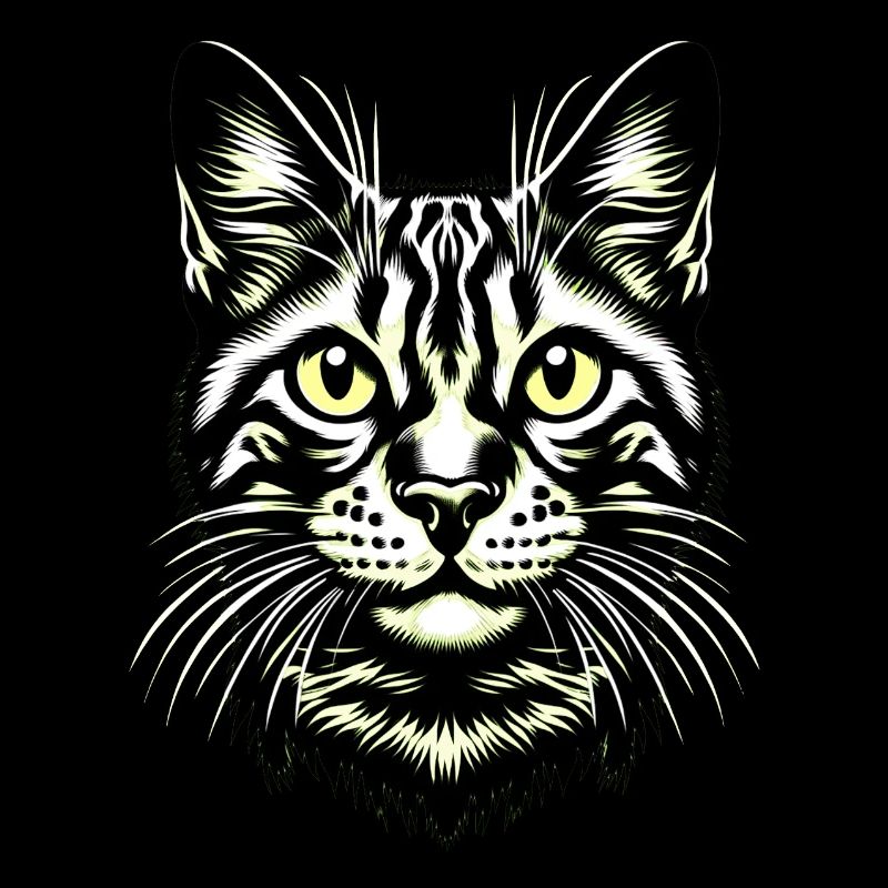 Visage De ChatChat, Visage De Chat, Ronronner