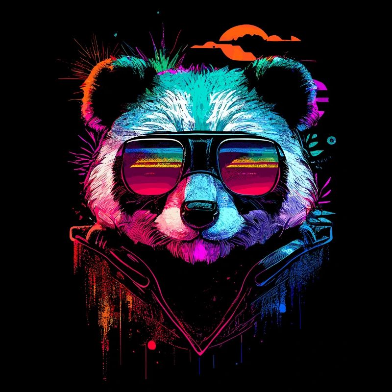 Panda hipster