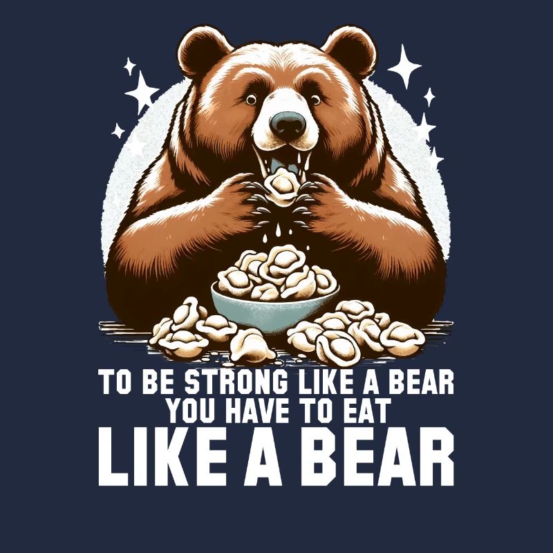 Pelmeni Bär stark Geschenk