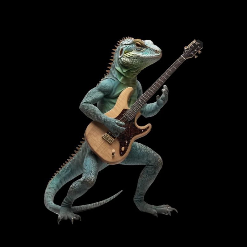 Lizard Geko Gitarre