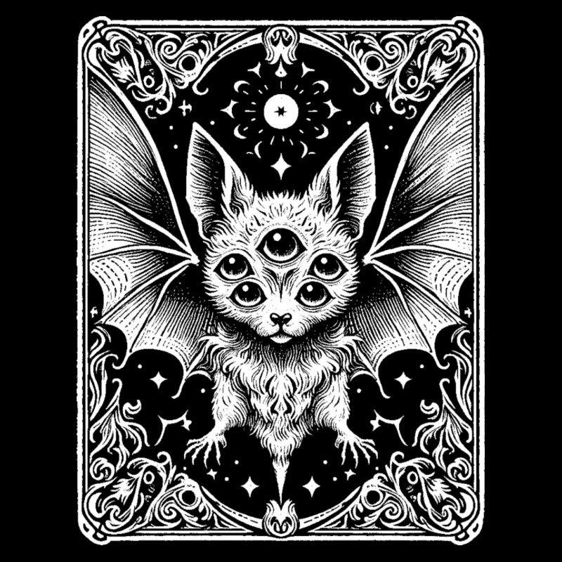 Fledermaus 6 Augen Tarot