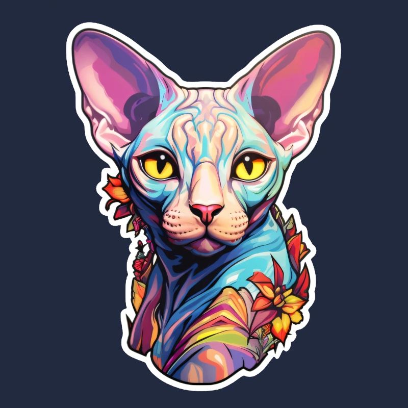 Sphynx-Katzenkopf