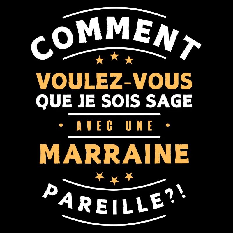 Comment être sage avec marraine. Cadeau enfant
