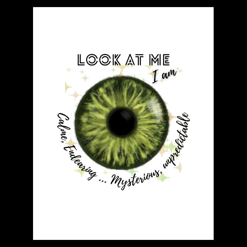 Yeux vert )