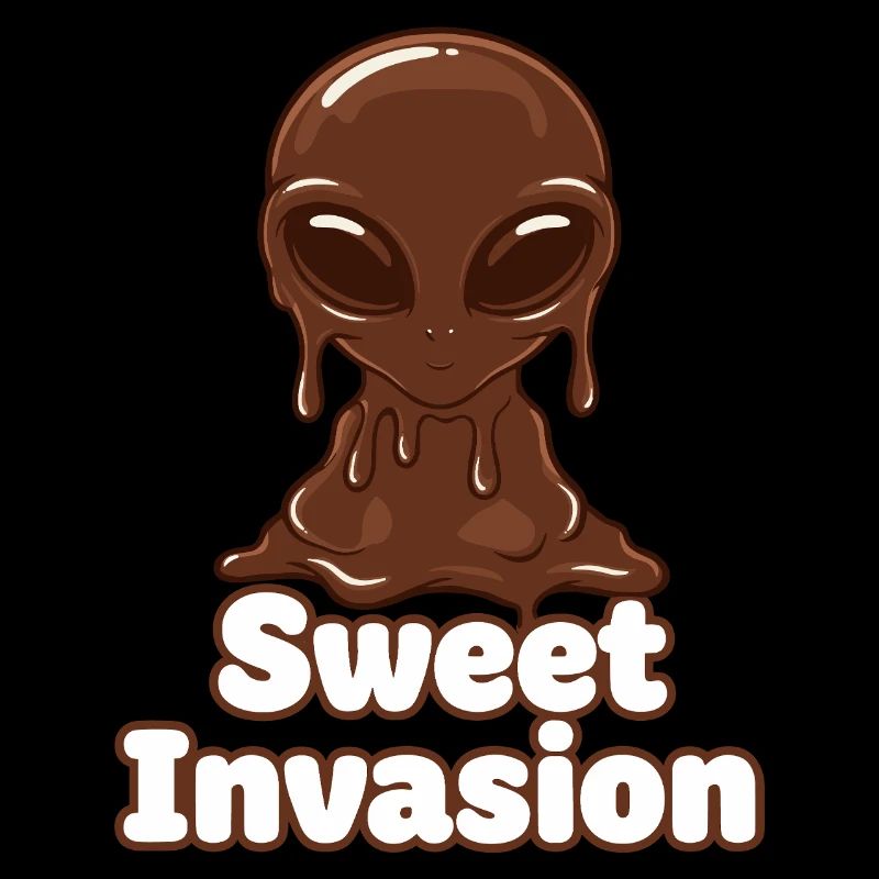 Sweet Invasion Alien Chocolat