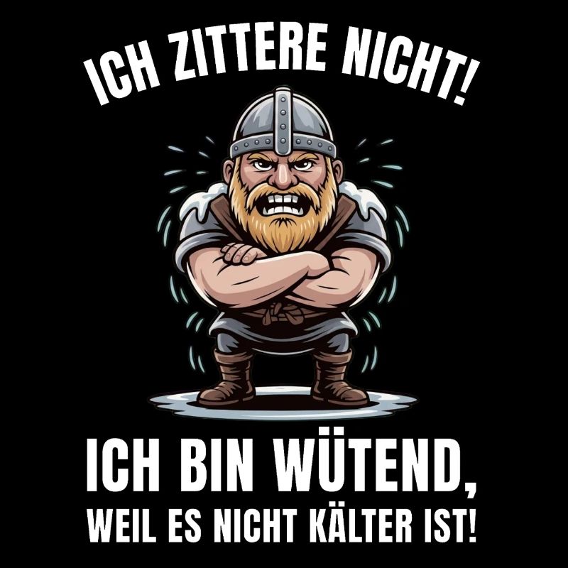 Wikinger brüllt: Kälte ignorieren
