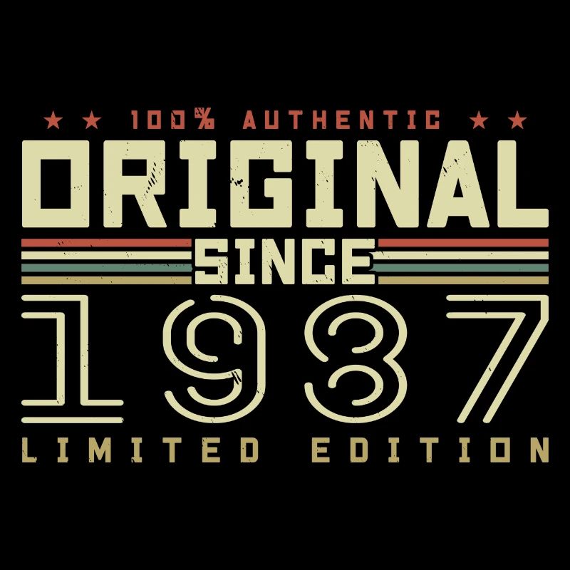 Original 1987 Retro 1987 Geburtstagsgeschenk