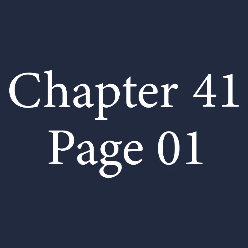 Chapter 41 Page 1 | Cadeau 41e Anniversaire 41 ans