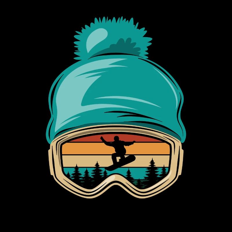 Snowboard, Halfpipe, Wintersport, Skibrille