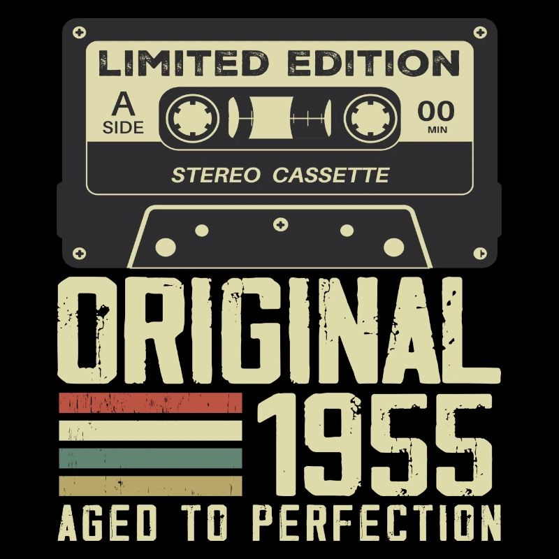 69th Retro Style Anniversary Gift 1955