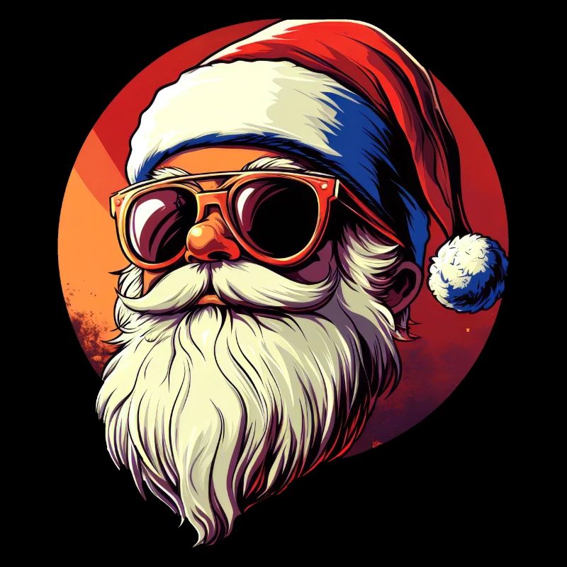 Cooler Weihnachtsmann