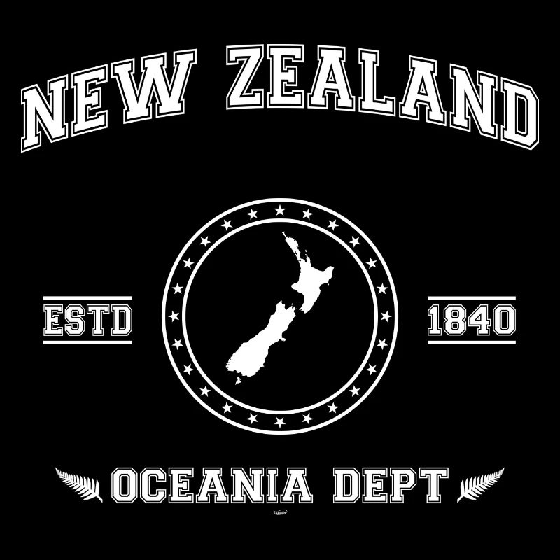 New Zealand map