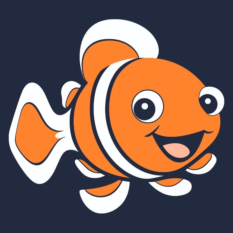 Humor Kleiner Clownfisch