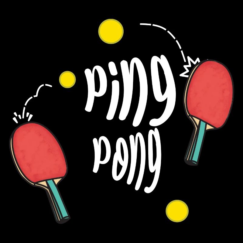 Ping Pong - Tischtennisschläger
