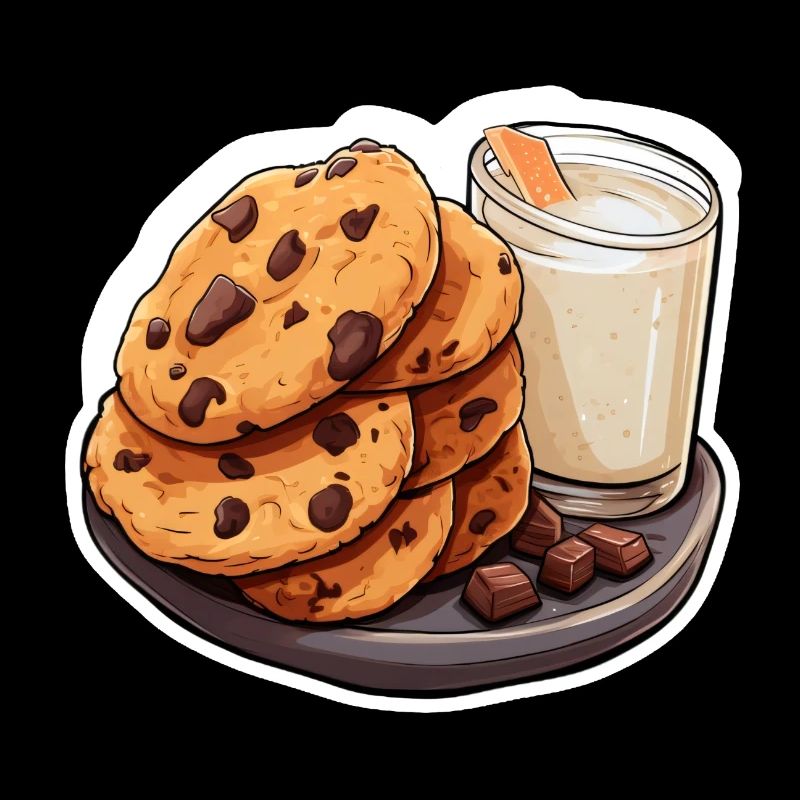 Biscuits aux pépites de chocolat et lait