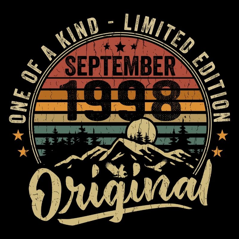 Birthday September 1998 - Born in September 1998