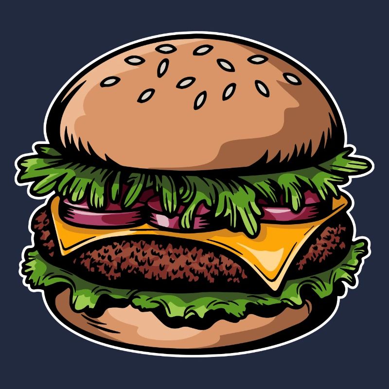 Burger - Fast Food - lecker