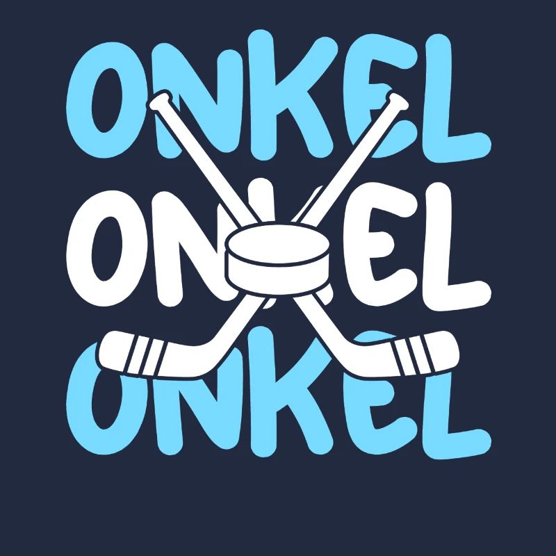 Eishockeyspieler Onkel Eishockey