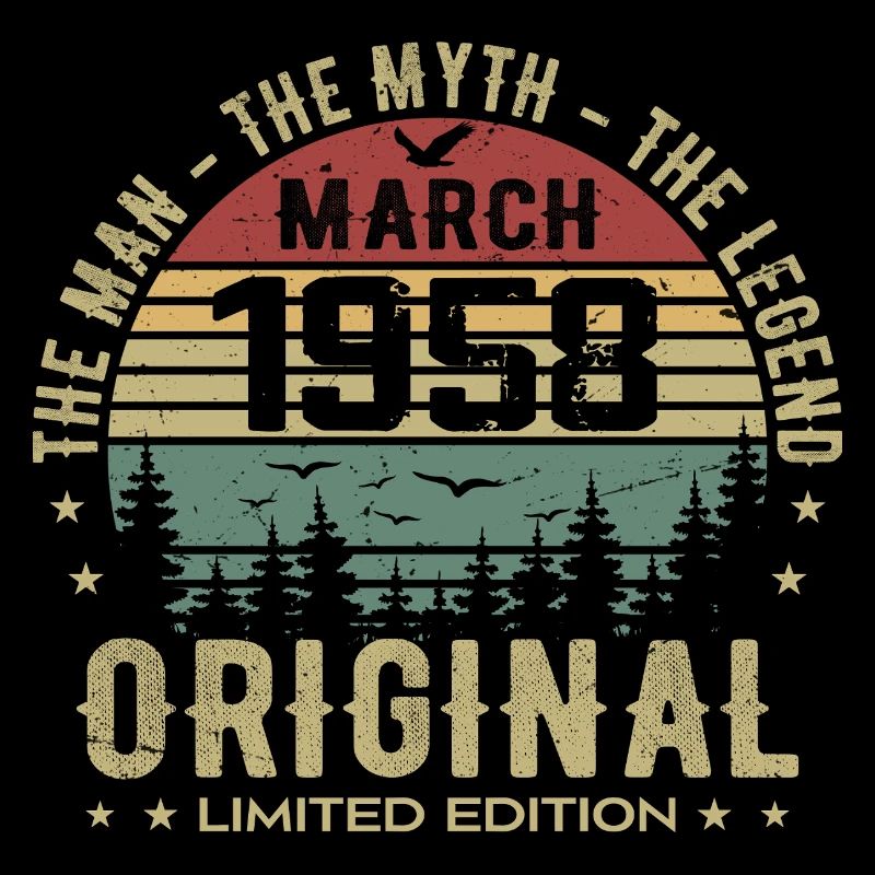 Geschenk zum 67. Jahrestag Original März 1958