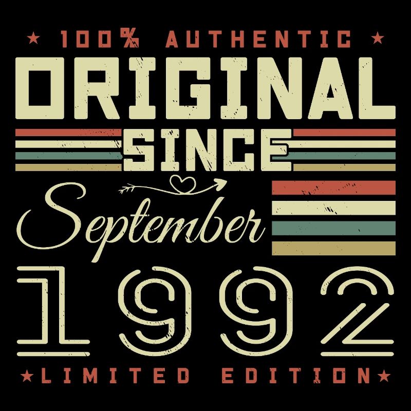 Septembre 1992 septembre 33e anniv édition limitée