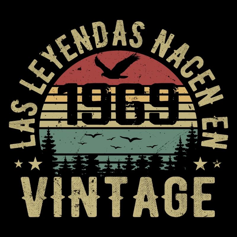 Legenden sind geboren 1969 Geburtstagsgeschenk 1969