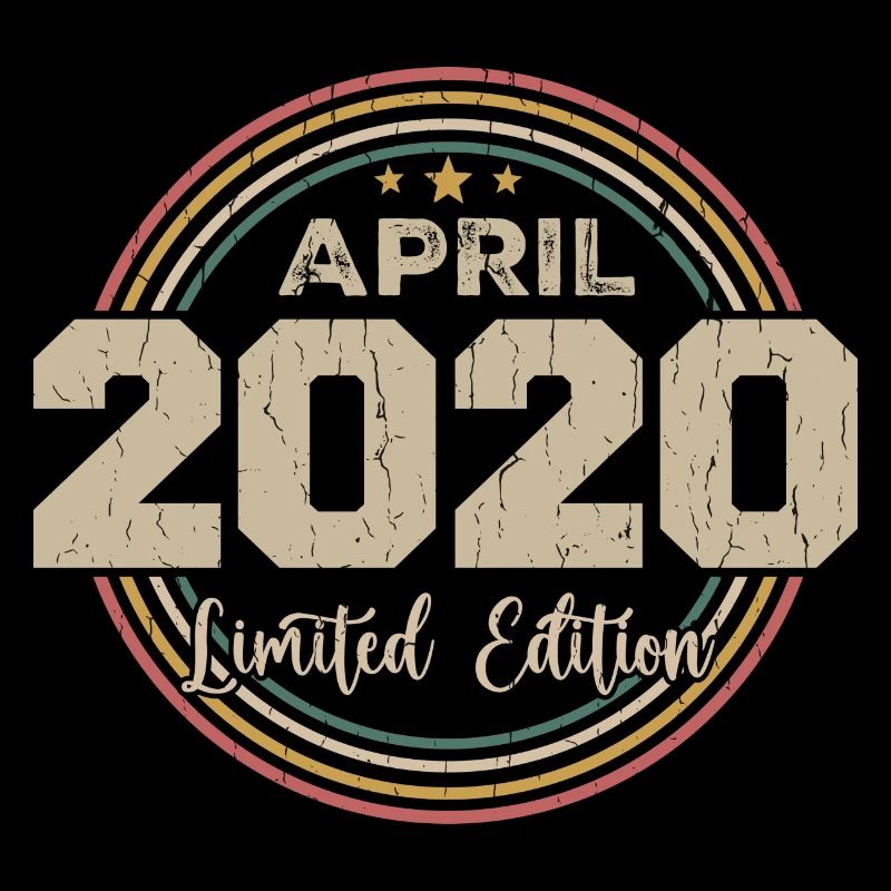 April 2020 Retro April 2020 Geburtstagsgeschenk