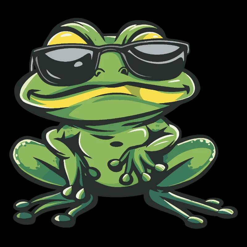 Frog Cool Comic