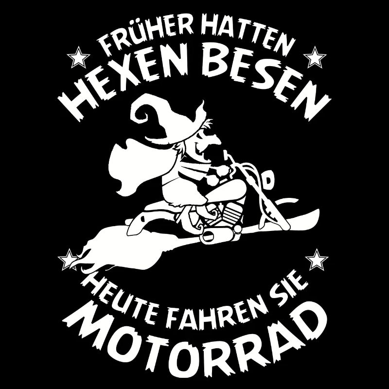 Hexen Besen Motorrad