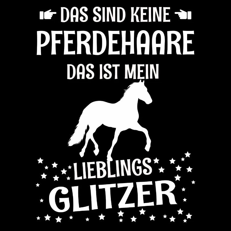 Pferdehaare Glitzer