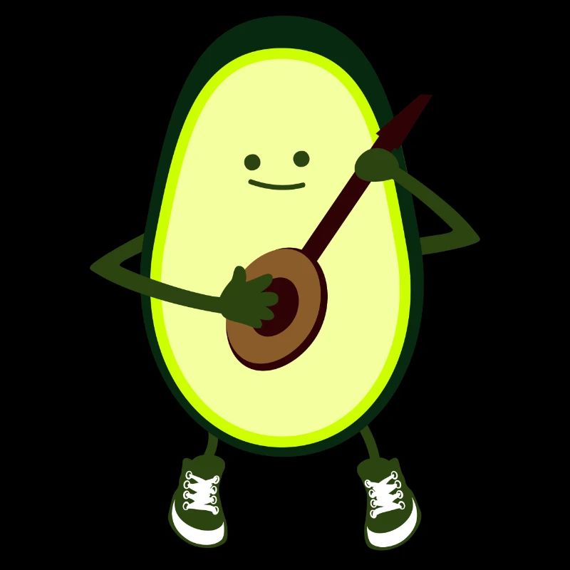 Acocado mit Gitarre