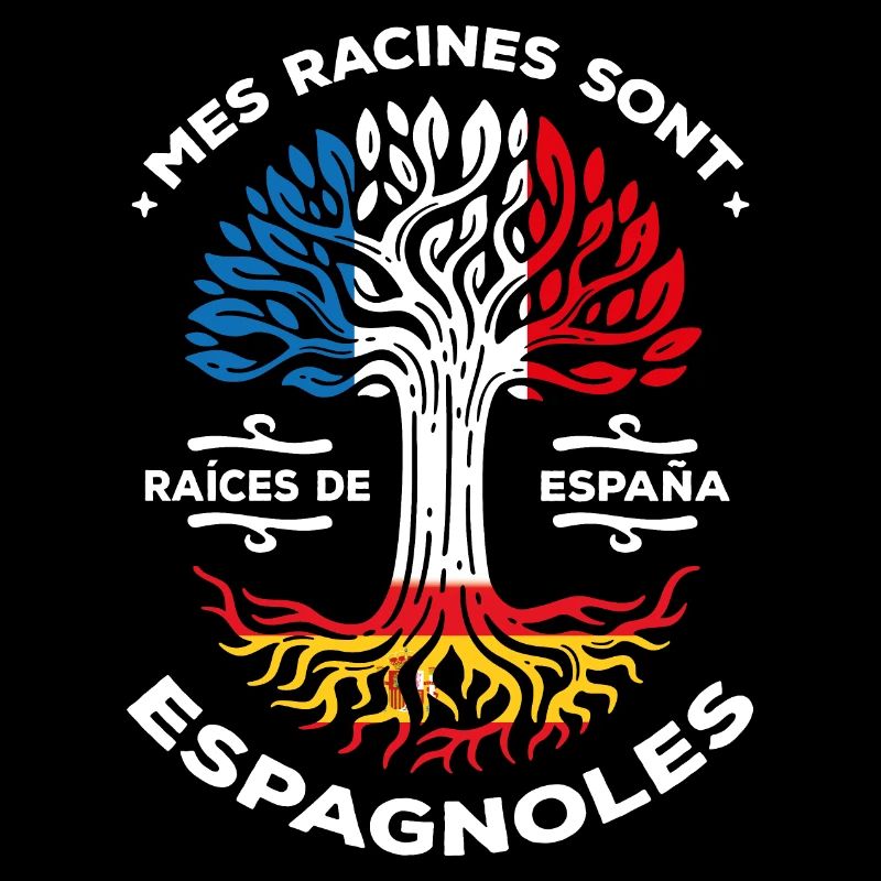 Meine Wurzeln sind spanische Baum Frankreich Spanien