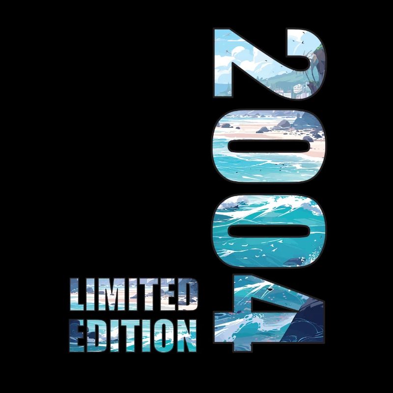 2004 Limited Edition T-Shirt Geburtstags Idee