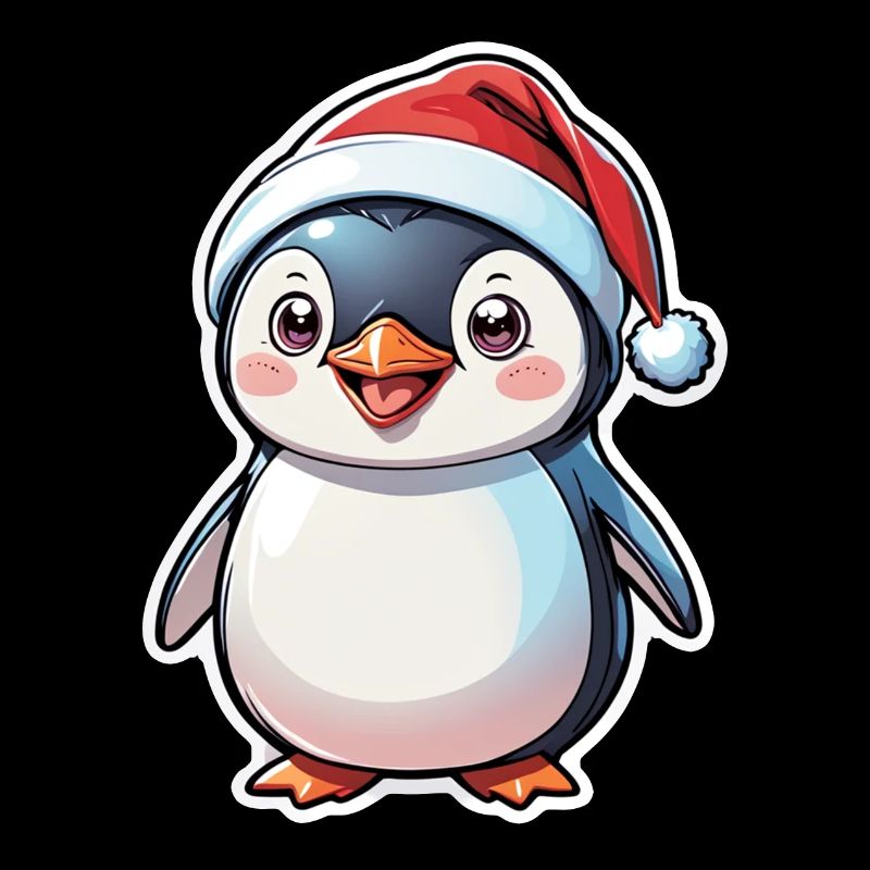 Penguin Christmas Hat