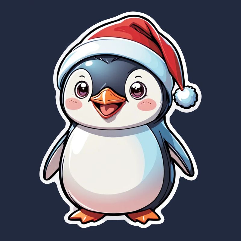 pingouin bonnet de noel