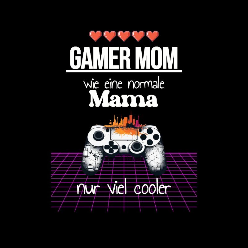 Beste Mama Gamer Mom Muttertag Geschenk