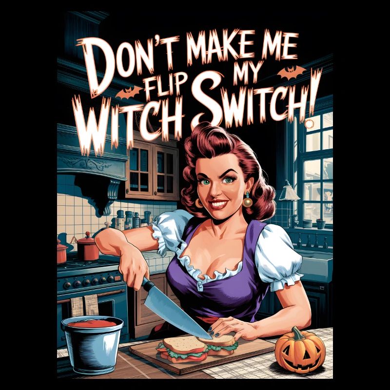 Ne me faites pas basculer mon interrupteur de sorcière, Halloween