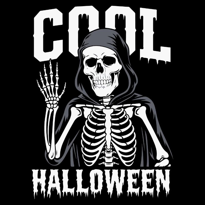 Squelette d’Halloween cool