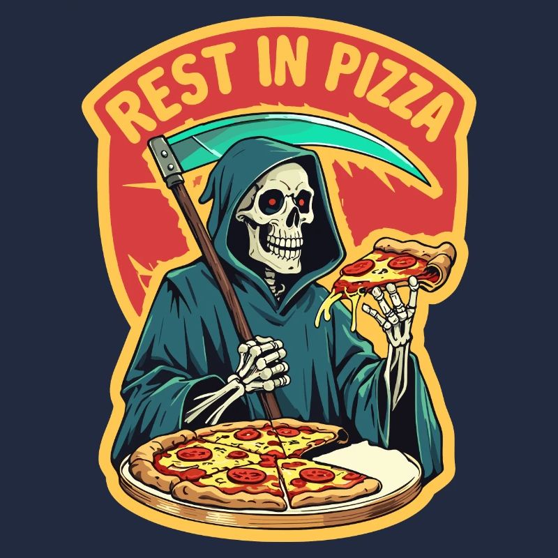 Repos dans la pizza