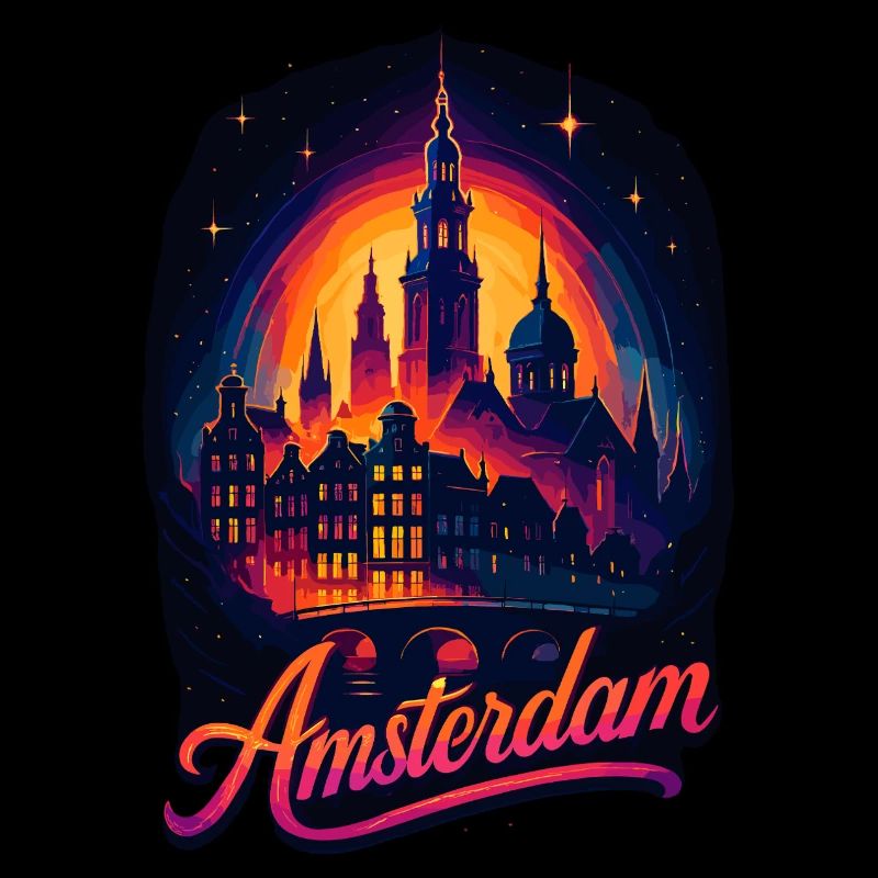 Amsterdam Capitale Pays-Bas Pays-Bas Cadeau