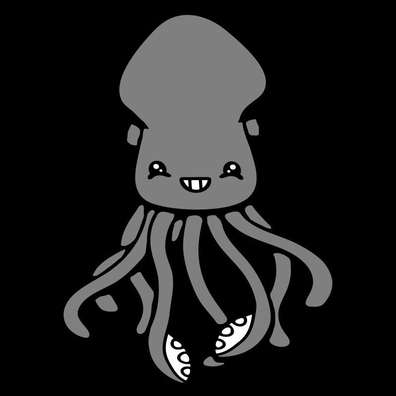 Octopus Octopus Octopus Squid Cute Giant Squid Funny