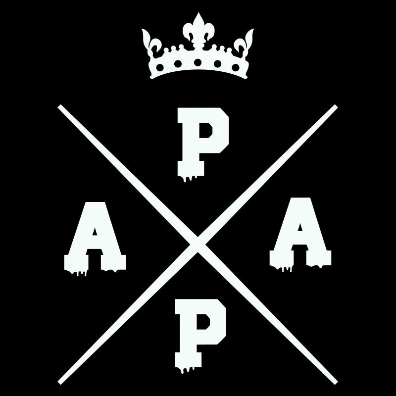 Kreuzendes Papa krone Logo