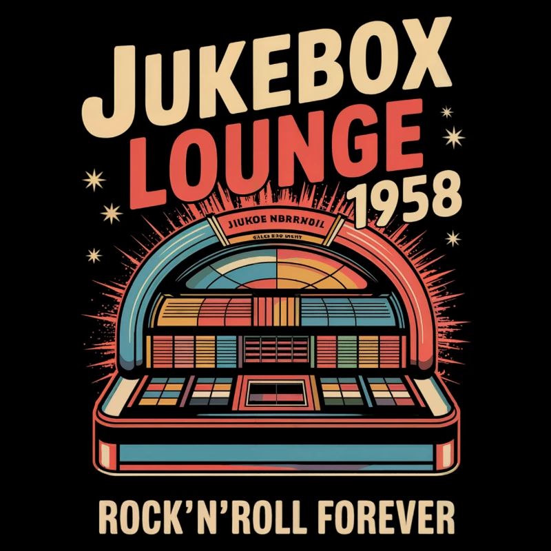 Vintage Musik Werbung