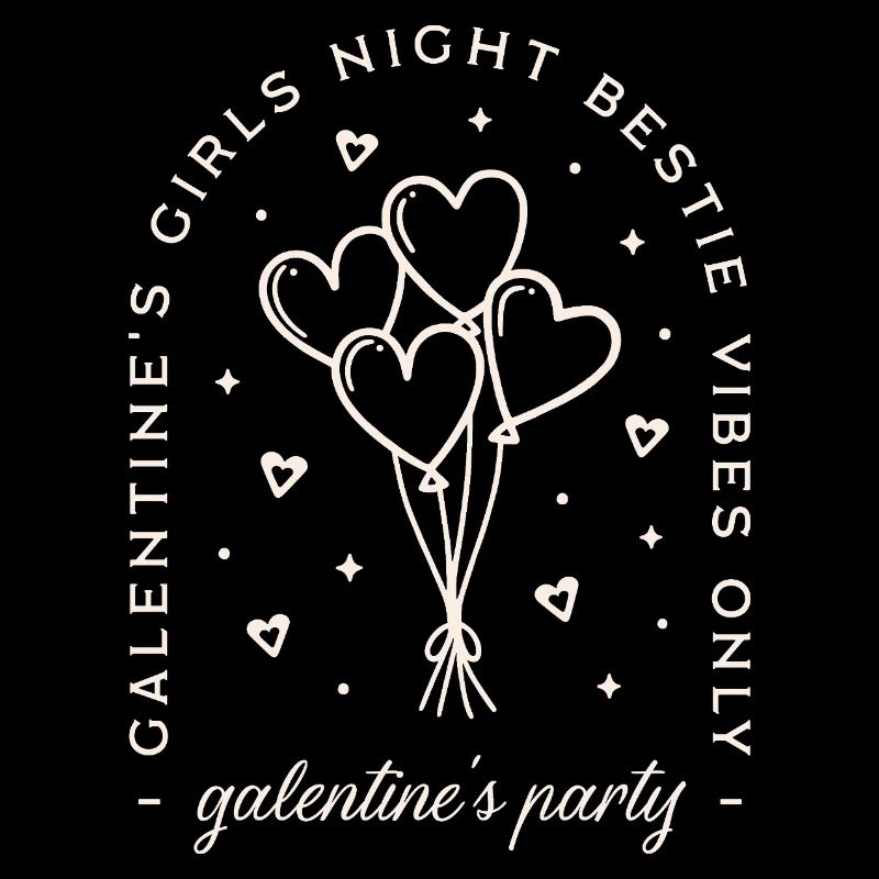 Fête Galentines, meilleure amie soirée de la Saint-Valentin