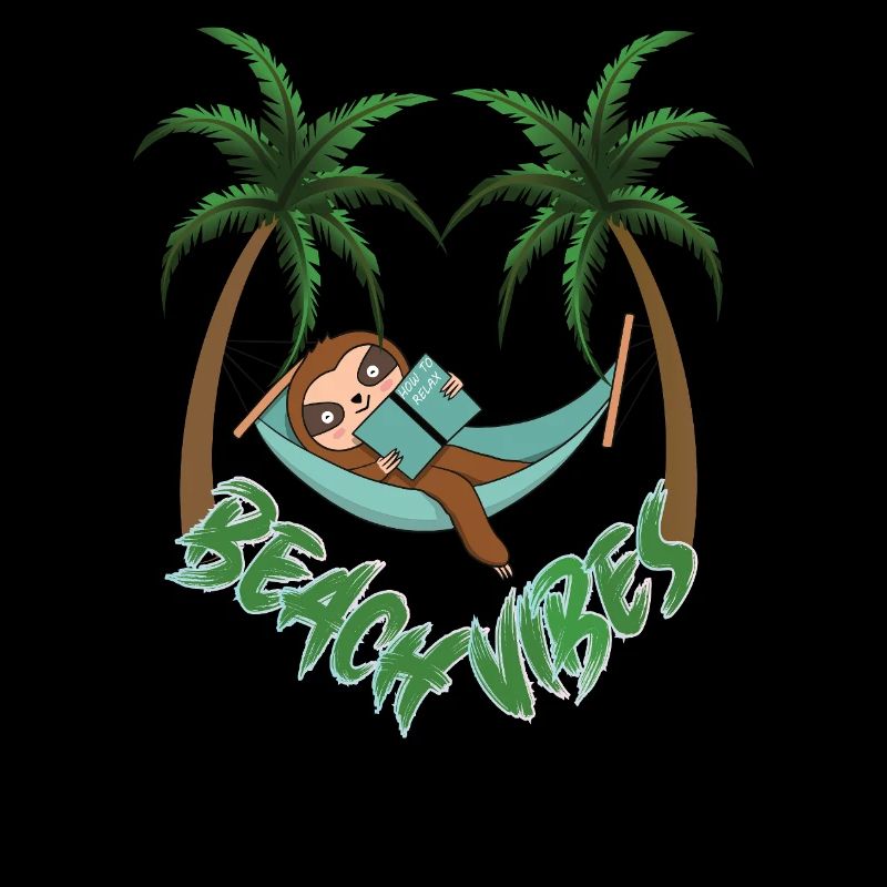 Hot to relax sloth beach