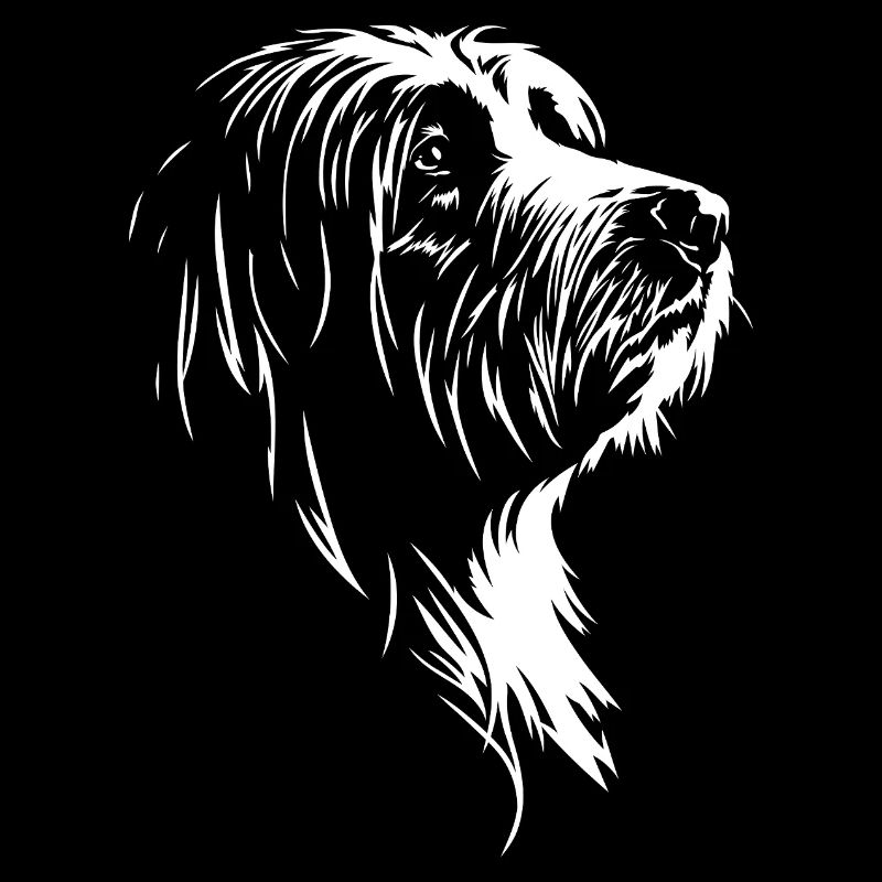 Bearded Collie Silhouette Hunde Hund Wilsigns