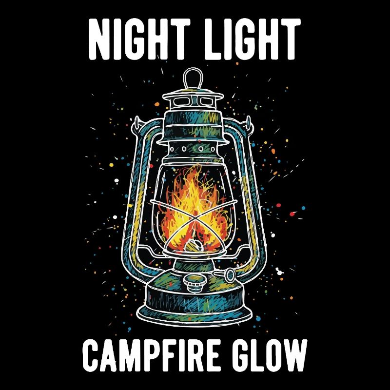 Night Light Campfire Glow Lanterne